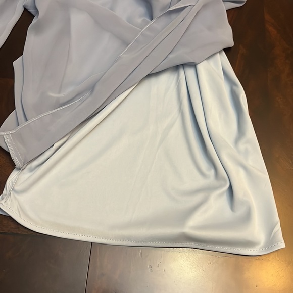 Alex Evenings Plus Size Silky Chiffon Pants - Picture 9 of 10